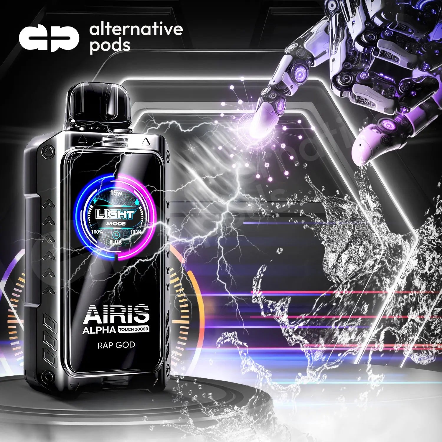 AIRIS Alpha Touch 20K | Alternative Pods AIRIS Alpha Touch 20K | Alternative Pods