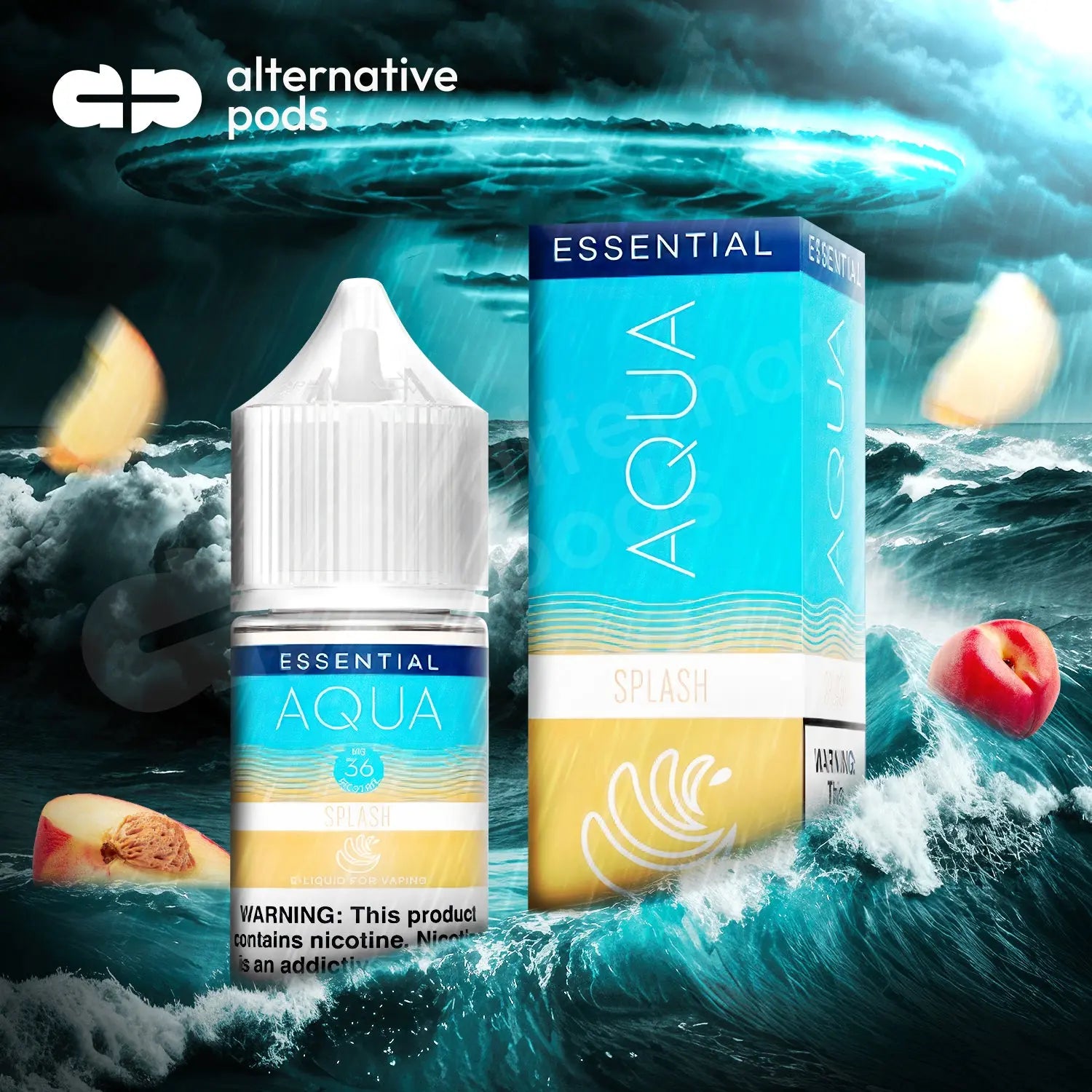 Aqua Essential Nicotine Salt E-Liquid By Marina Vape 30ML Aqua Essential Nicotine Salt E-Liquid By Marina Vape 30ML