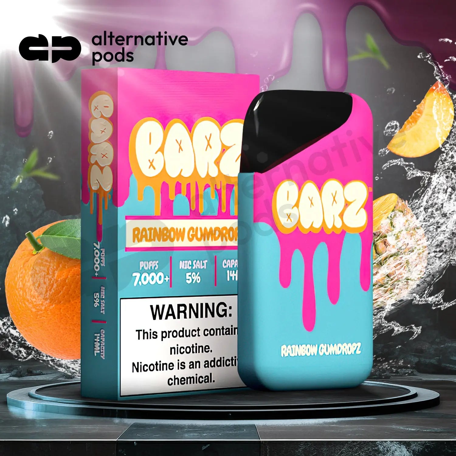 BARZ 7K DISPOSABLE VAPE 5% BARZ 7K DISPOSABLE VAPE 5%