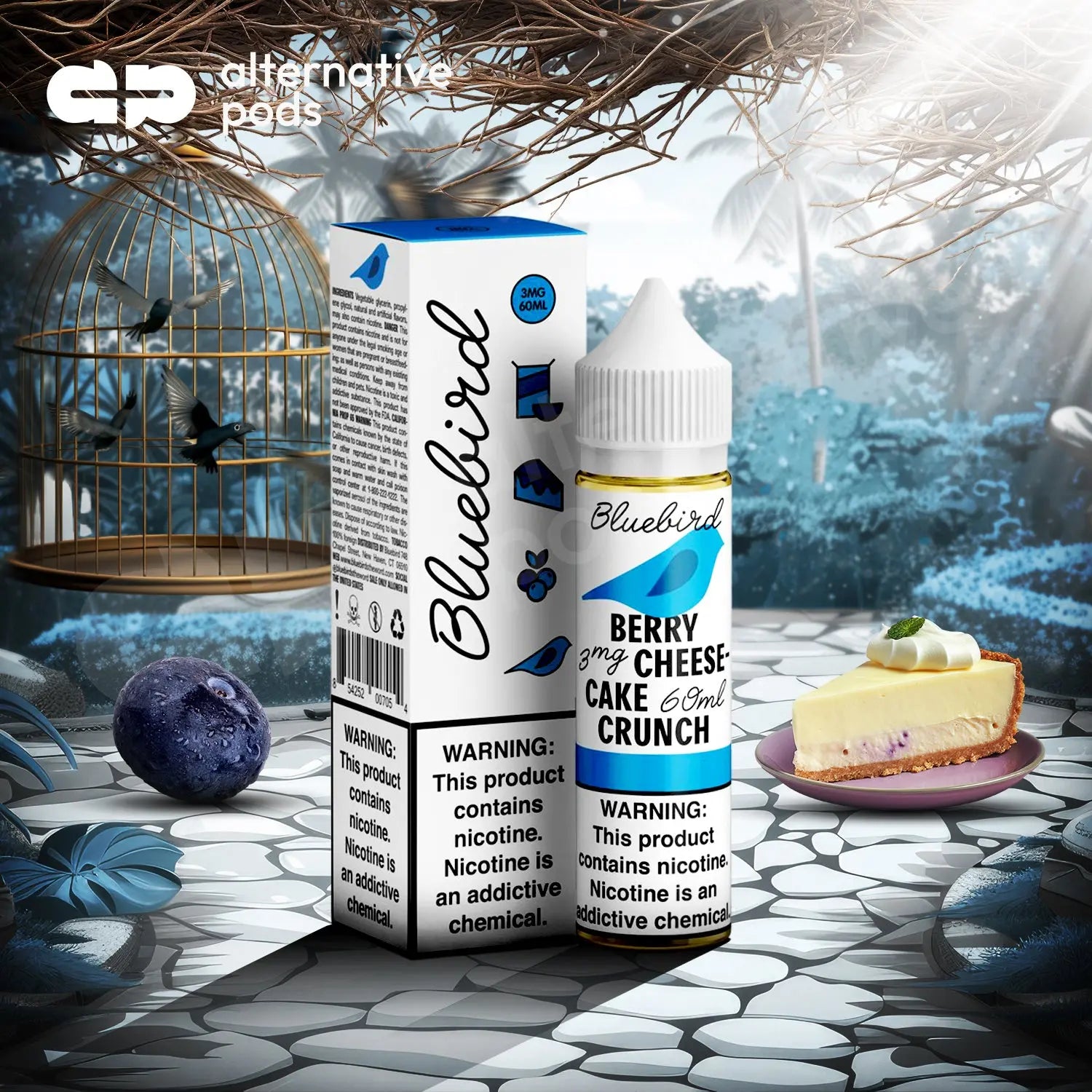 Bluebird E-Liquid 60ML Bluebird E-Liquid 60ML