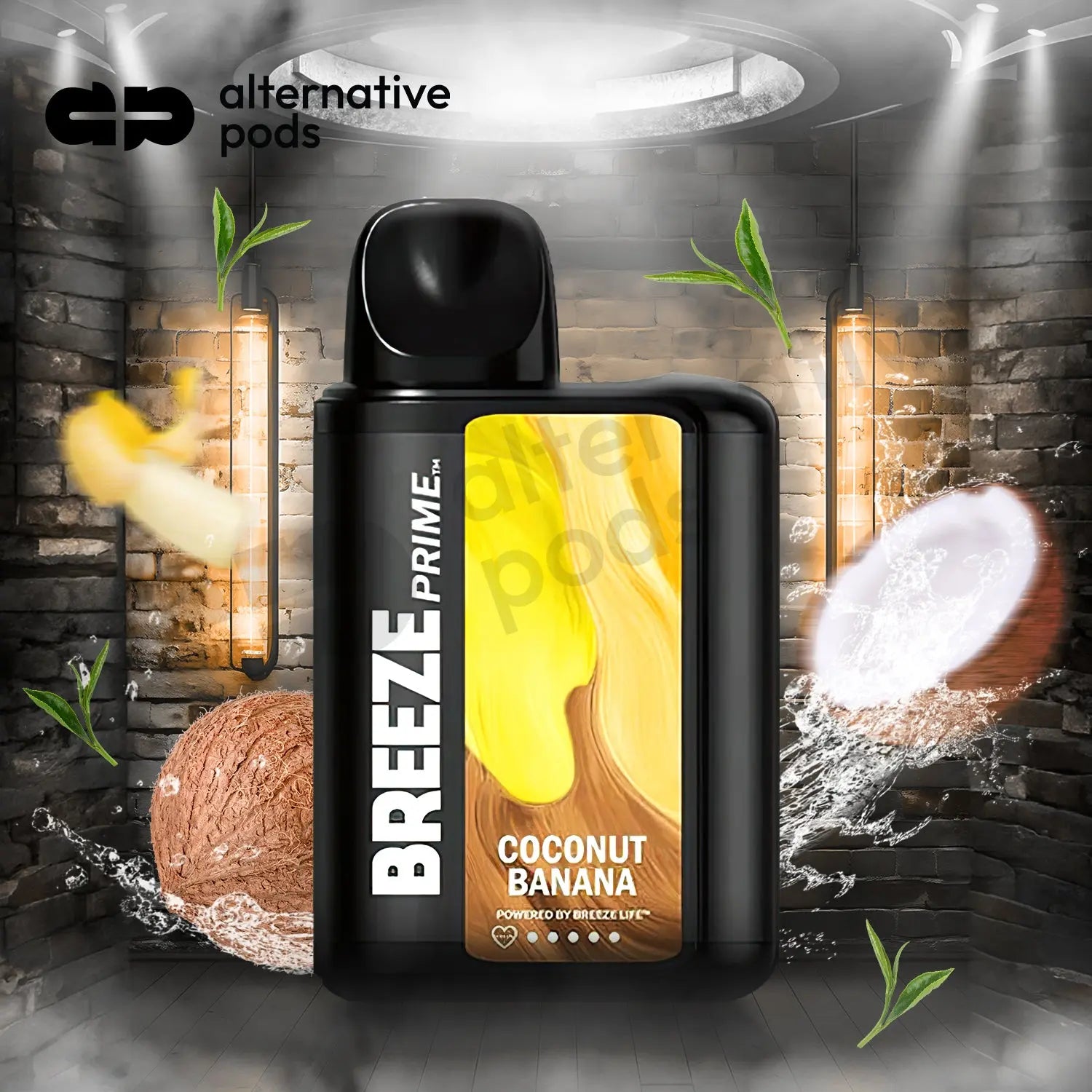 Breeze Pineapple Coconut Vape Breeze Prime 6000 Disposable 5% Breeze Pineapple Coconut Vape Breeze Prime 6000 Disposable 5%