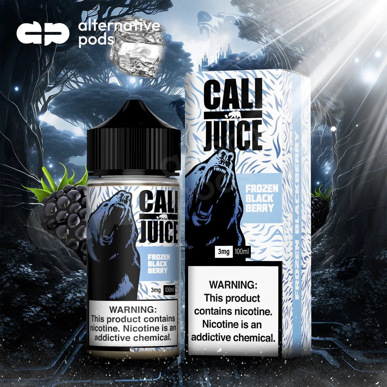 Cali Juice Nicotine Salt E-Liquid 30ML - AlternativePods Cali Juice Nicotine Salt E-Liquid 30ML - AlternativePods