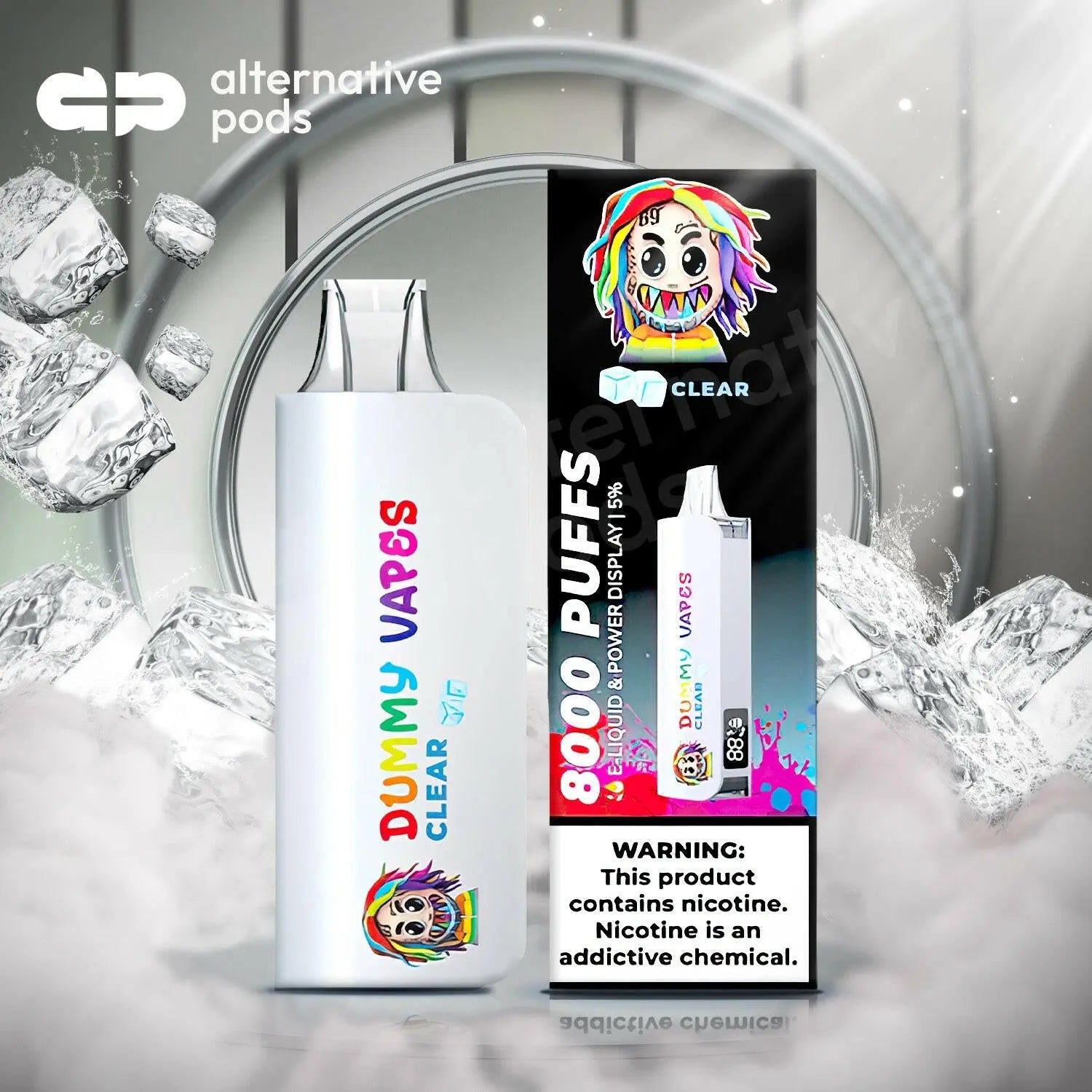 Dummy Vapes 8000 Disposable 5% Dummy Vapes 8000 Disposable 5%