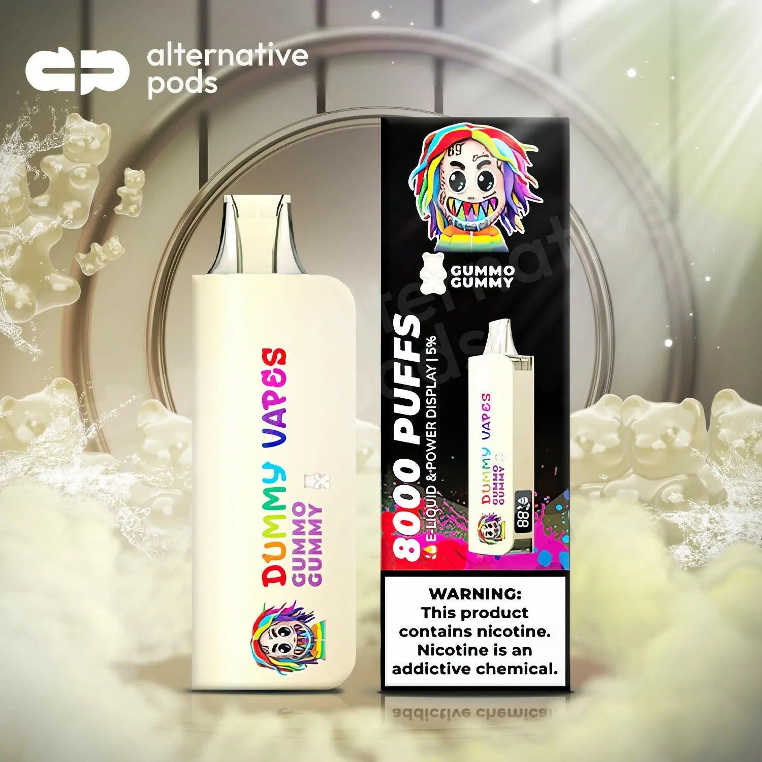 Dummy Vapes 8000 Disposable 5% Dummy Vapes 8000 Disposable 5%