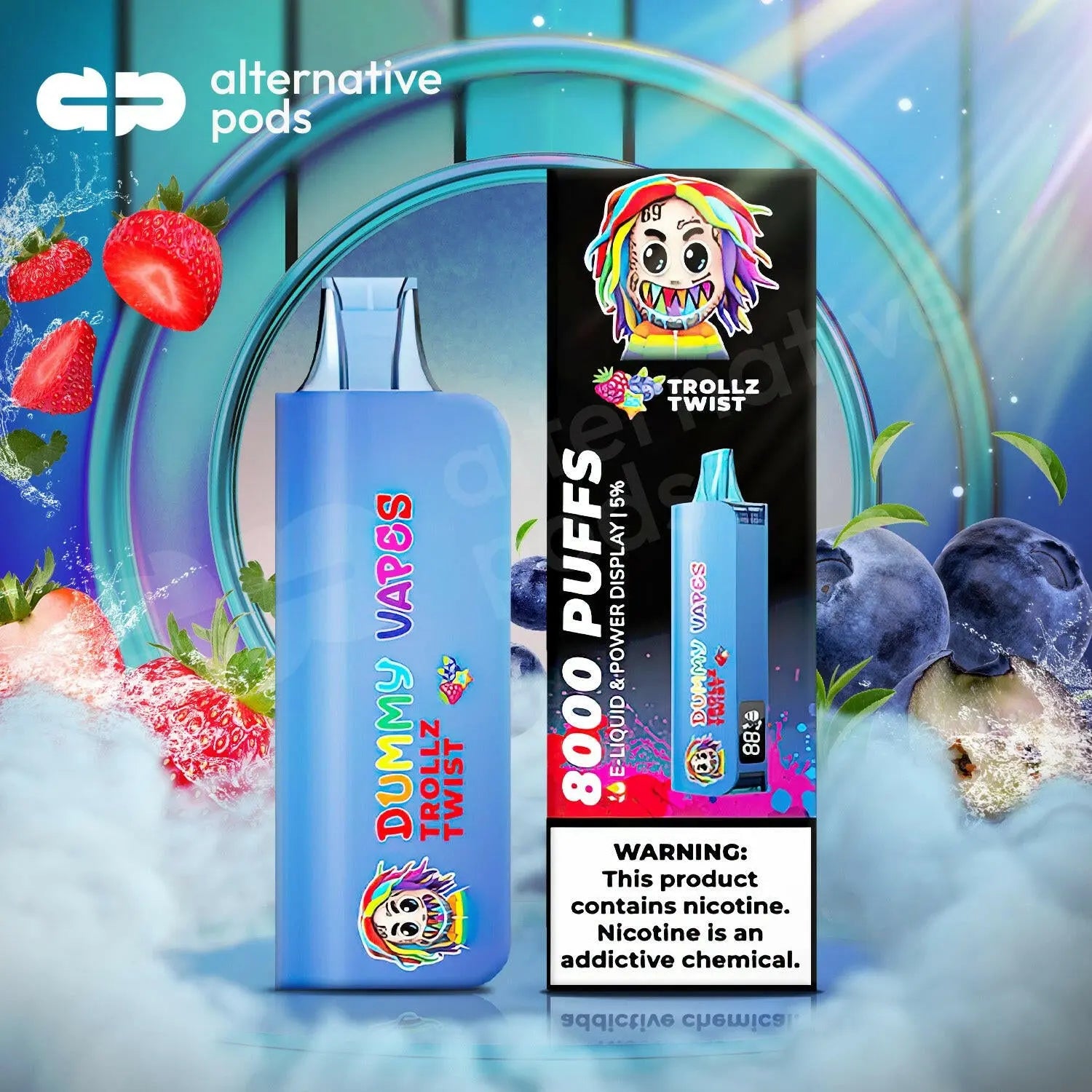 Dummy Vapes 8000 Disposable 5% Dummy Vapes 8000 Disposable 5%