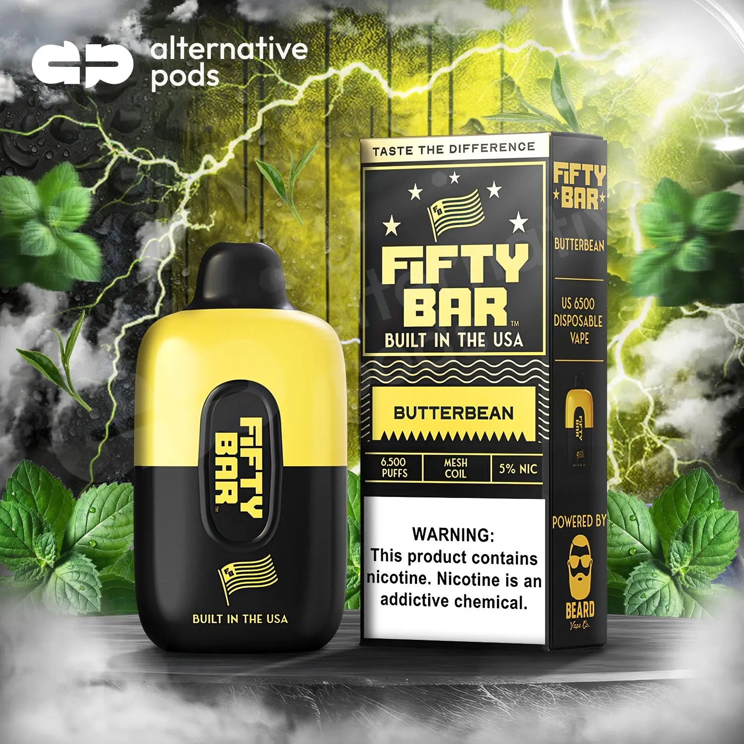 Fifty Bar 6500 Disposable Vape Fifty Bar 6500 Disposable Vape