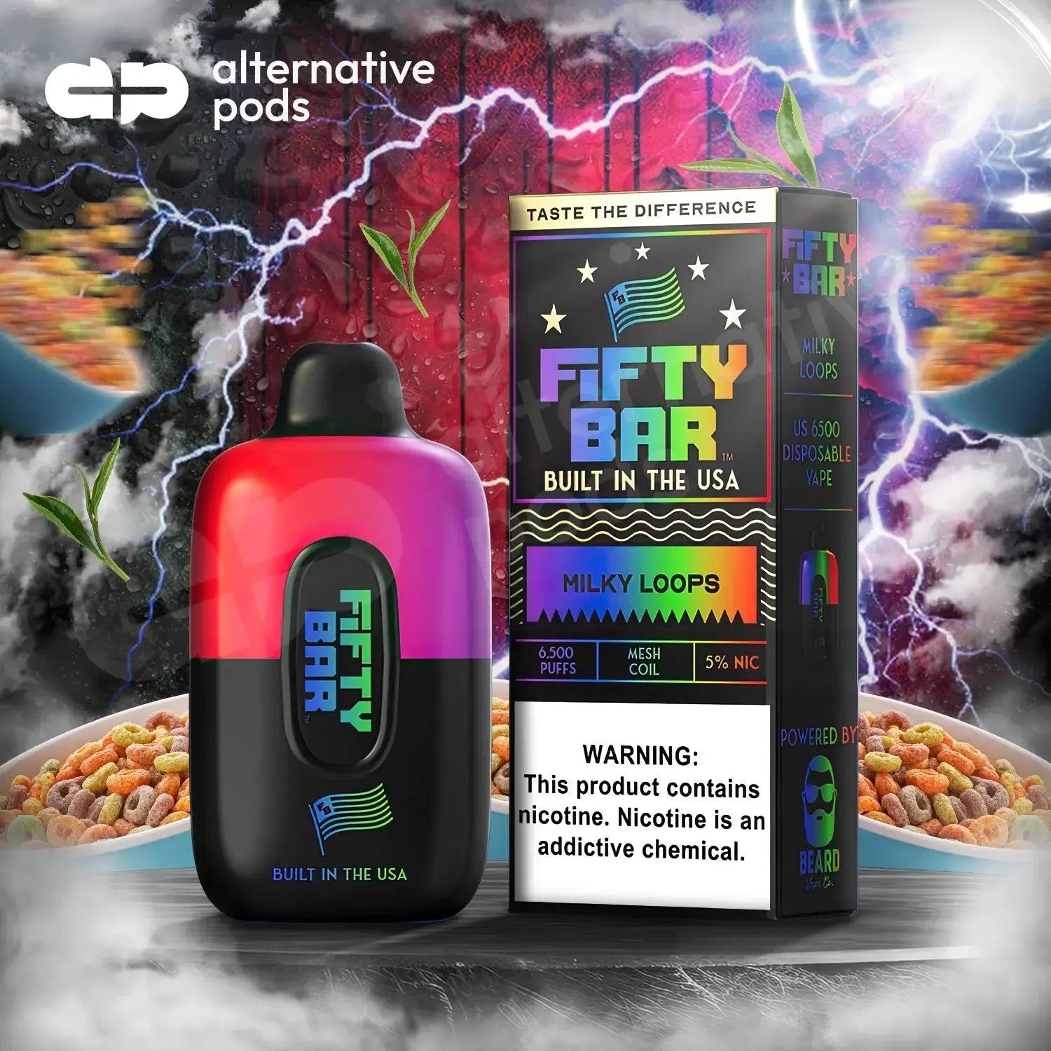 Fifty Bar 6500 Disposable Vape Fifty Bar 6500 Disposable Vape