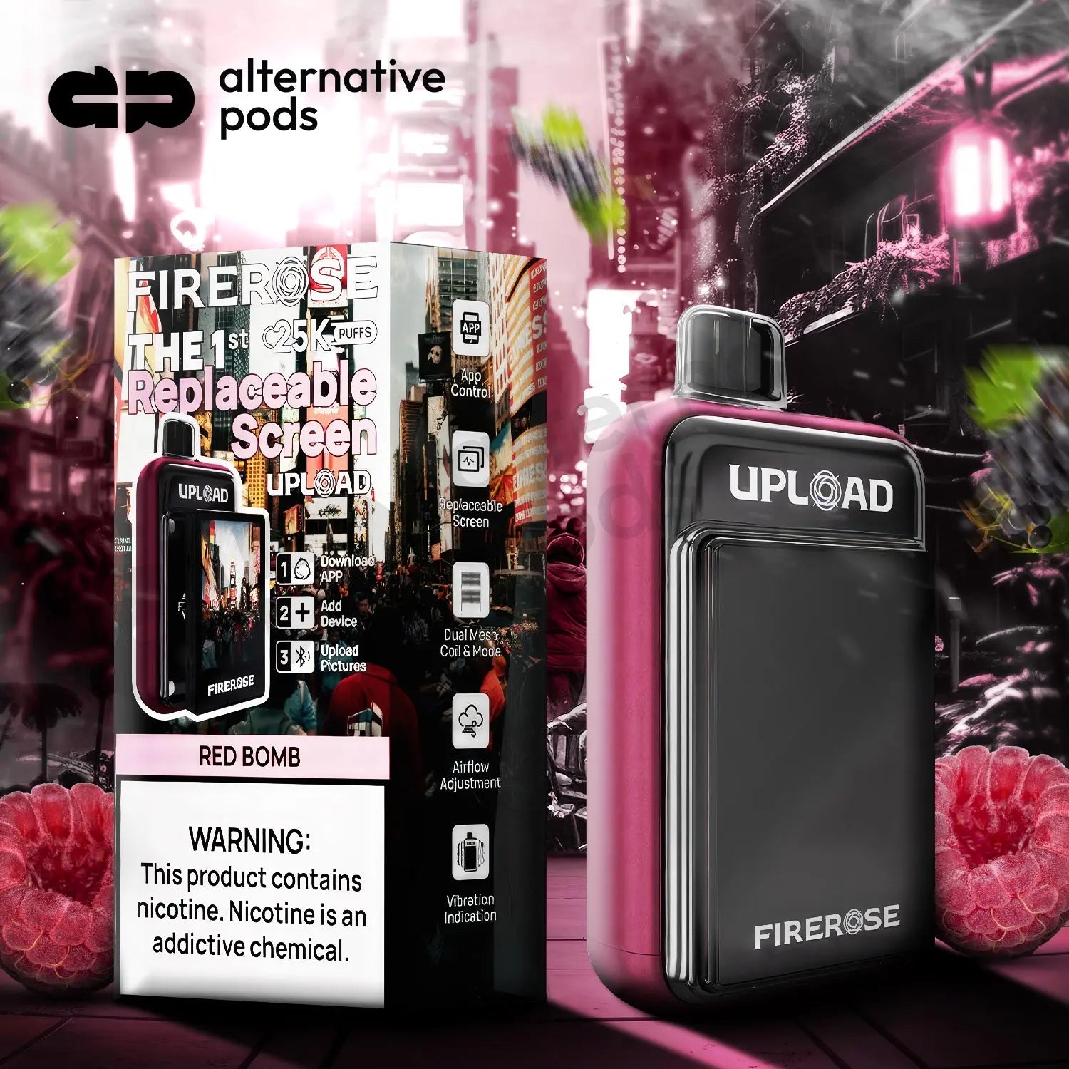 Firerose Upload 25K Disposable Firerose Upload 25K Disposable