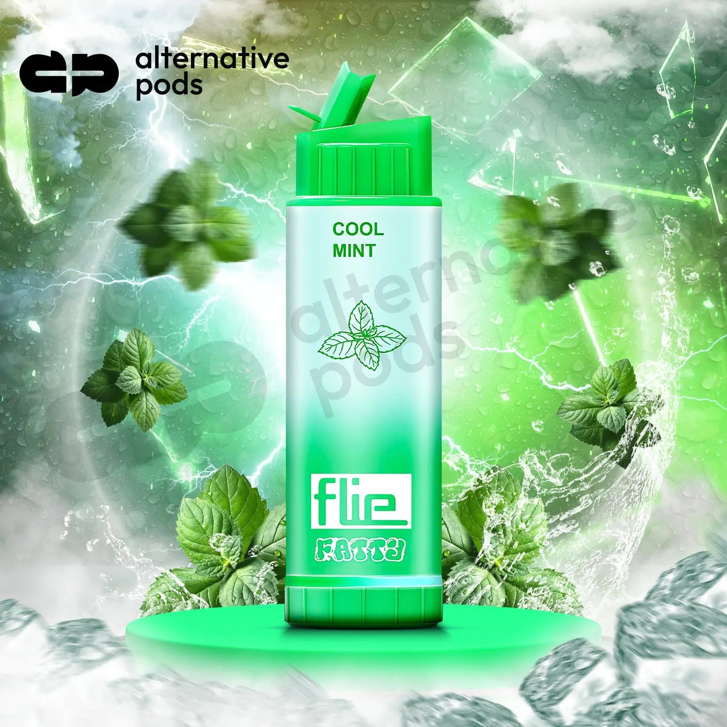 minty vape juice Mighty Mint by Cali Juice 100ML ⋆ $15.99 ⋆ 100% Authentic