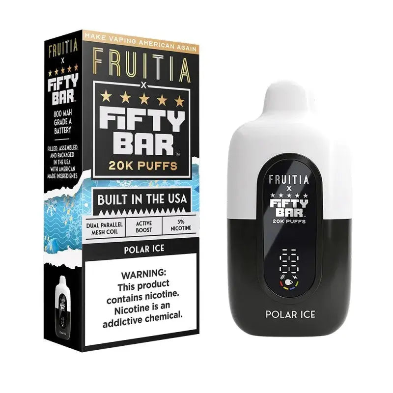Fruitia x Fifty Bar 20K Disposable Vape Fruitia x Fifty Bar 20K Disposable Vape