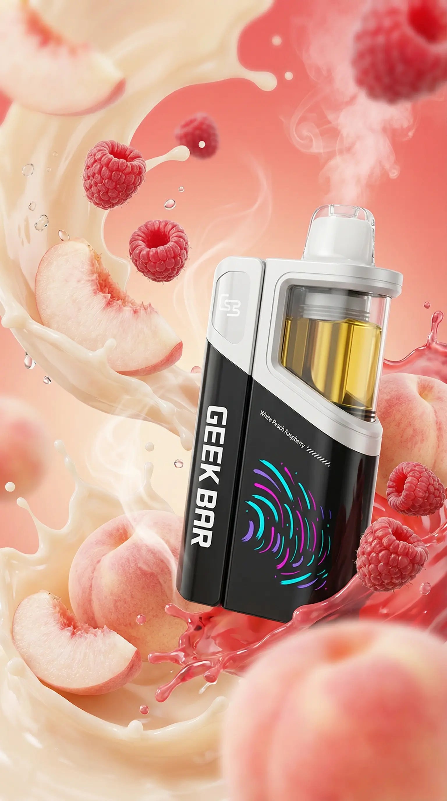 Geek Bar Clio Disposable Vape 50K Smart Dual Screen Geek Bar Clio Disposable Vape 50K Smart Dual Screen
