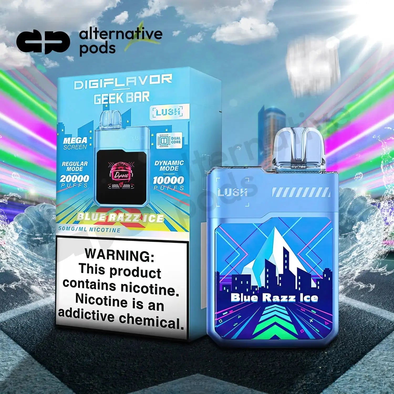 Geek Bar Digiflavor Lush 20K Disposable Vape Geek Bar Digiflavor Lush 20K Disposable Vape