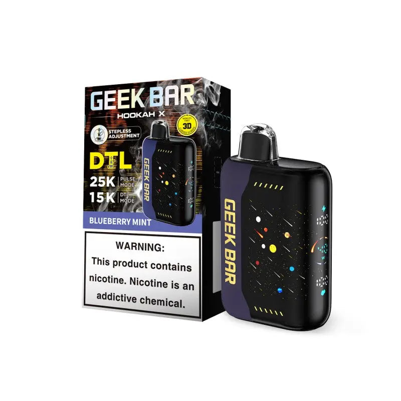 Geek Bar Hookah X 25K Disposable Vape | 6mg Sub-Ohm DTL Geek Bar Hookah X 25K Disposable Vape | 6mg Sub-Ohm DTL