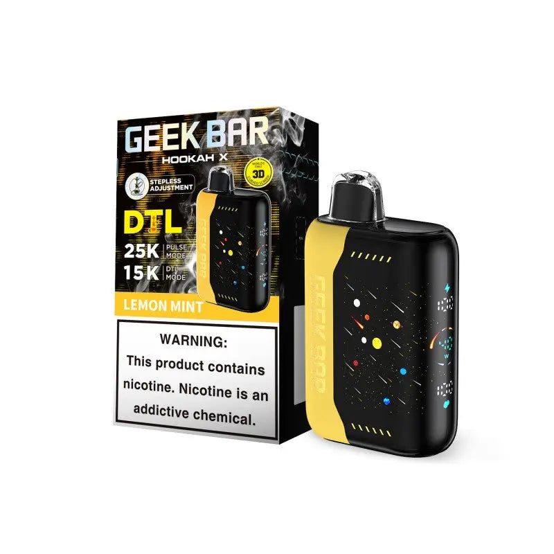 Geek Bar Hookah X 25K Disposable Vape | 6mg Sub-Ohm DTL Geek Bar Hookah X 25K Disposable Vape | 6mg Sub-Ohm DTL