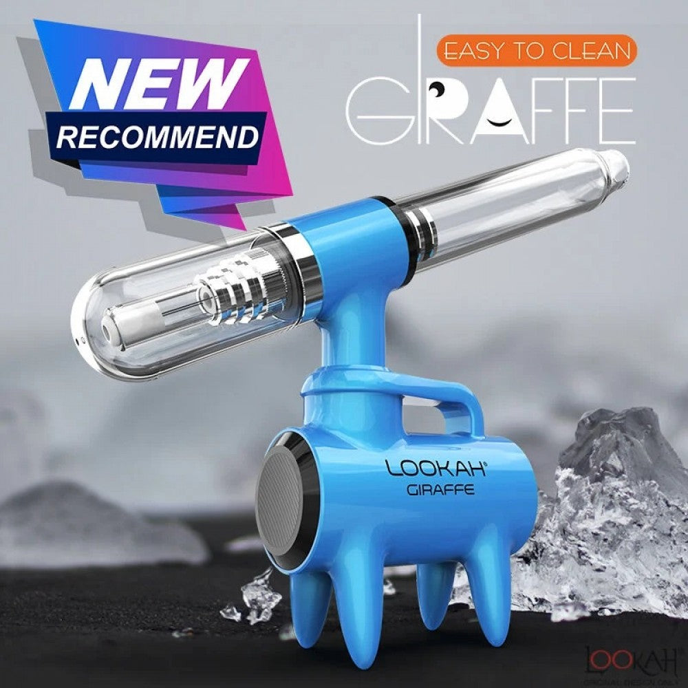 Lookah Giraffe 650mAh Electric Nectar Collector W/ Battery Charge Display - Blue 