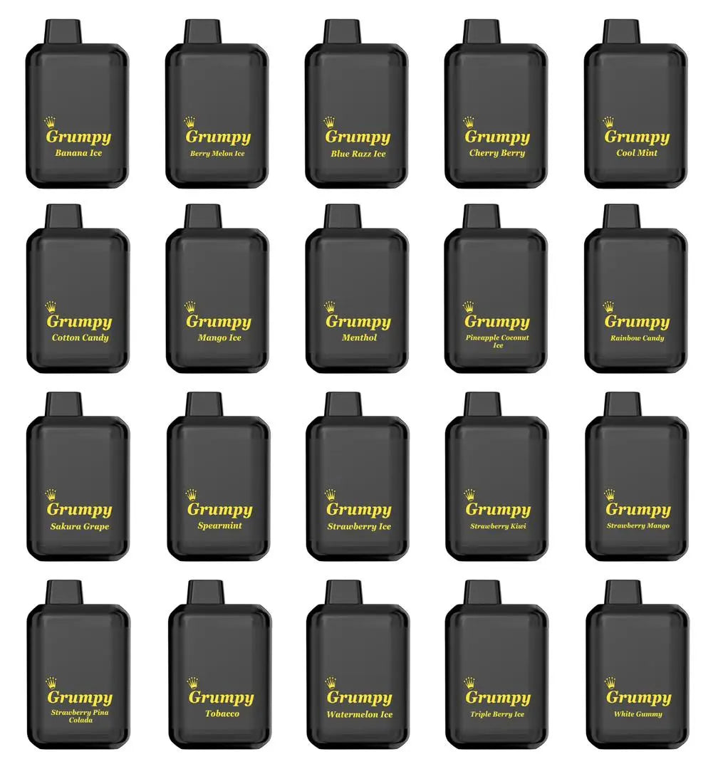 Grumpy 5000 Puffs Disposable Vape 5% Grumpy 5000 Puffs Disposable Vape 5%