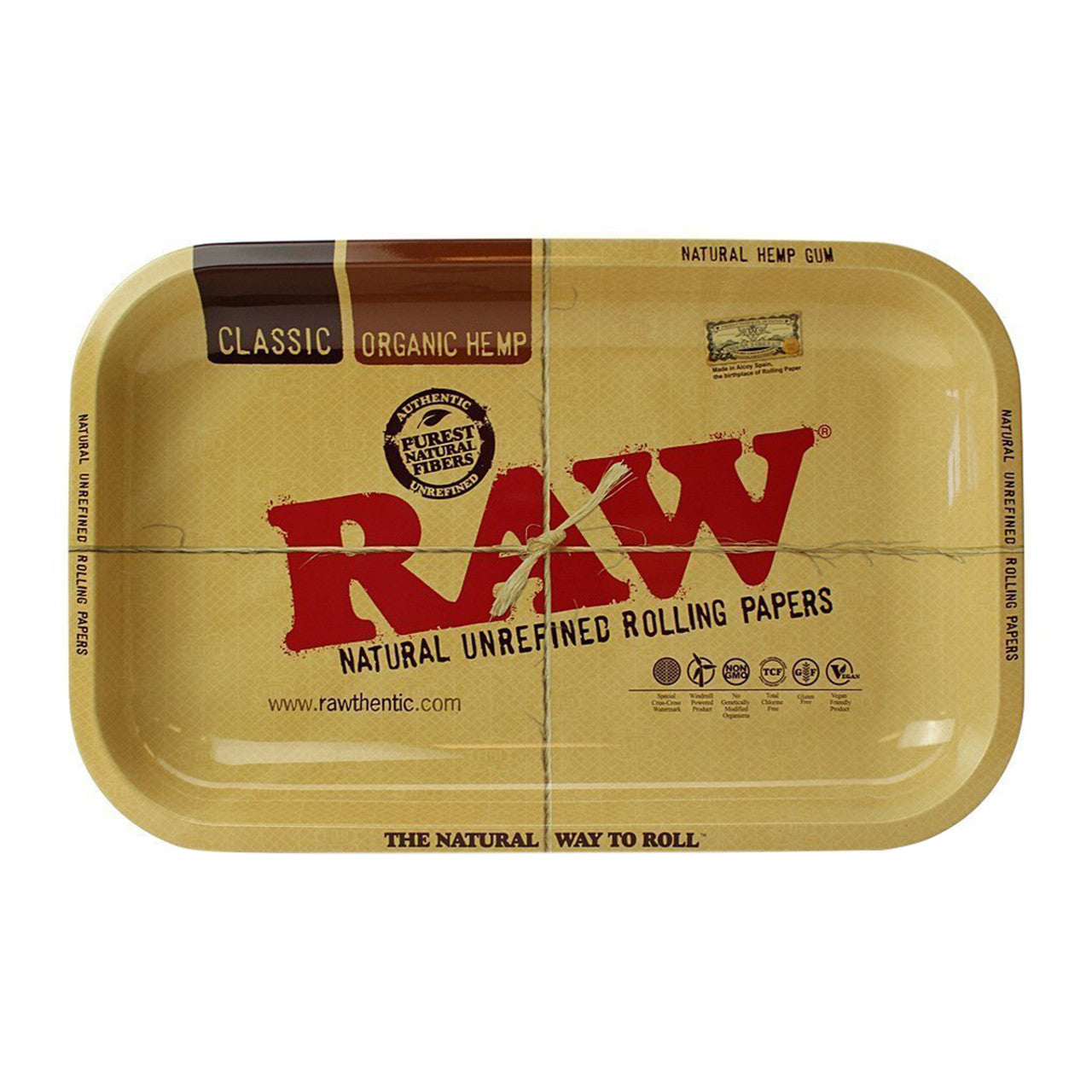 RAW Small Metal Rolling Tray