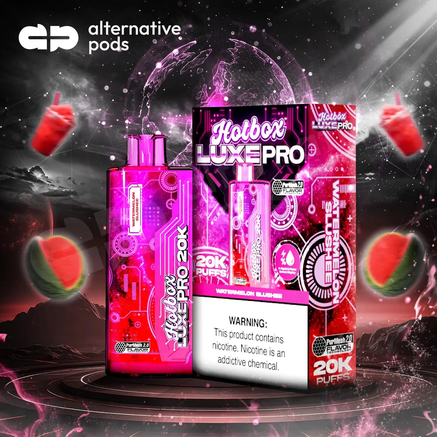 hot box vape flavors Hotbox LUXE Pro 20K