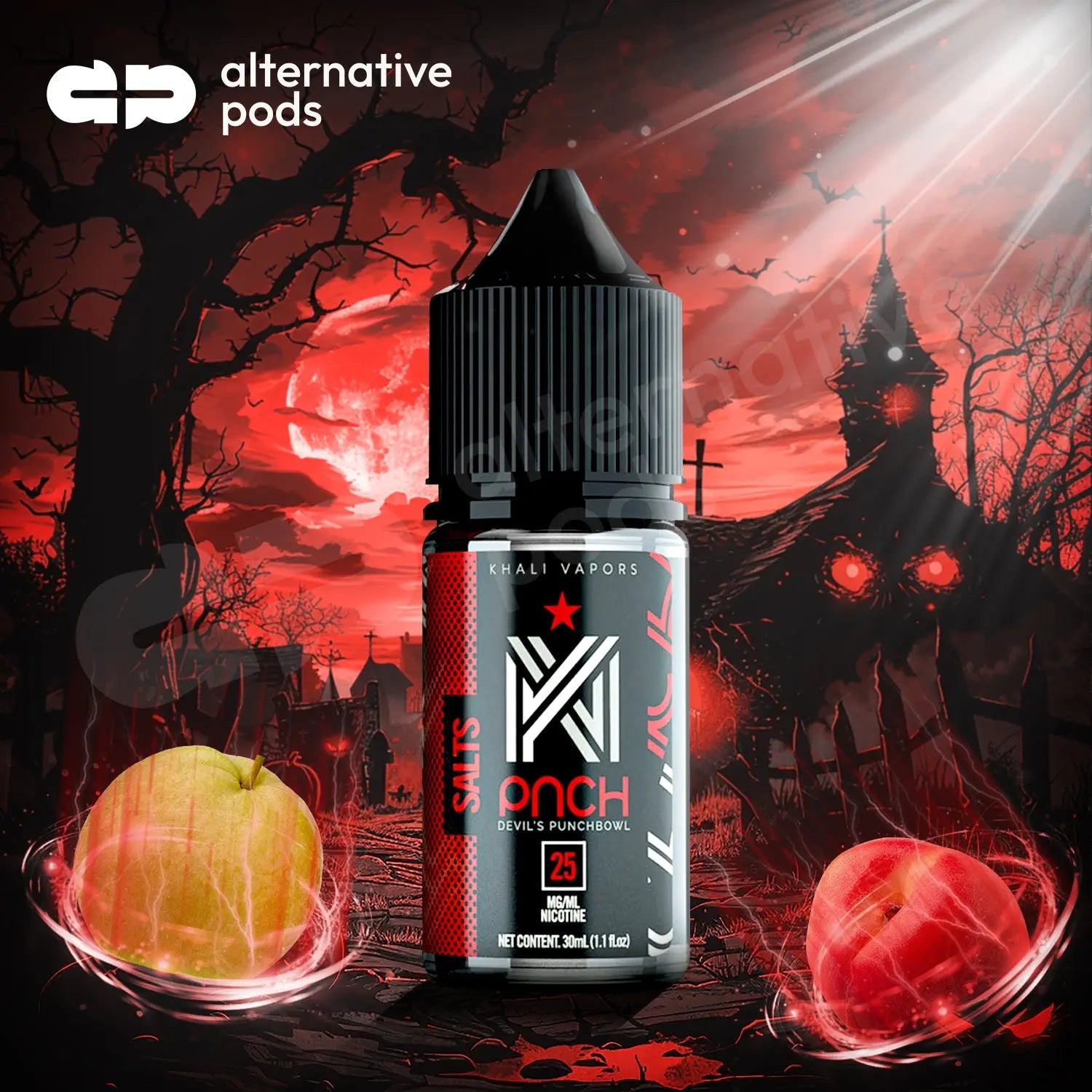 Khali Vapors Salts Nicotine Salt E-Liquid 30ML Khali Vapors Salts Nicotine Salt E-Liquid 30ML