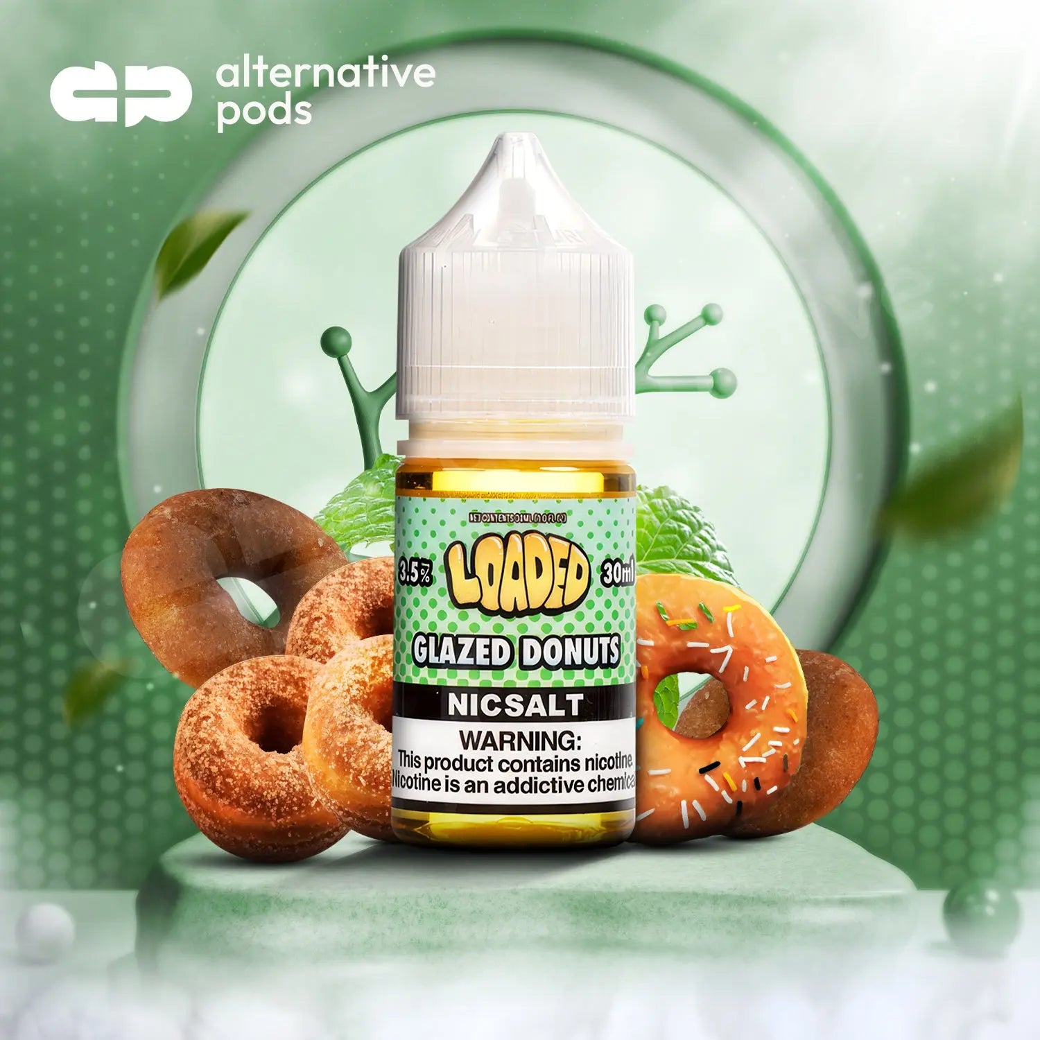 Loaded Synthetic Nicotine Salt E-Liquid By Ruthless 30ML Loaded Synthetic Nicotine Salt E-Liquid By Ruthless 30ML