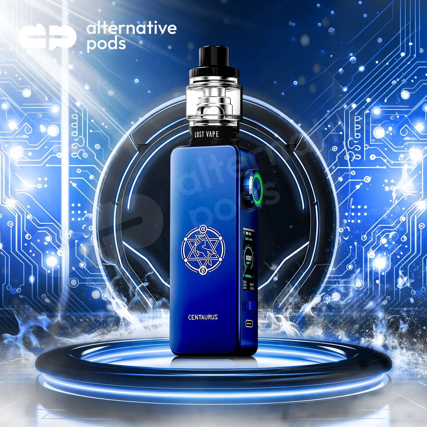 Lost Vape Quest Centaurus M100 100W 18650 Starter Kit With 4ML Centaur Lost Vape Quest Centaurus M100 100W 18650 Starter Kit With 4ML Centaur