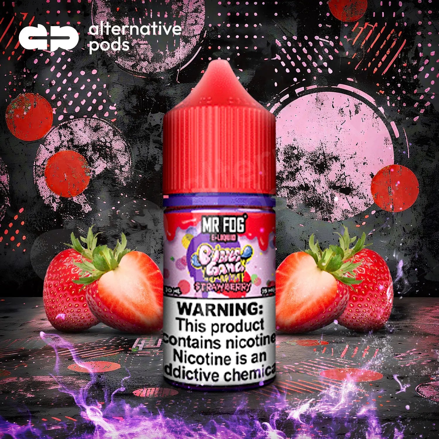 MR FOG E-LIQUID BUBBLE GANG 30ML MR FOG E-LIQUID BUBBLE GANG 30ML