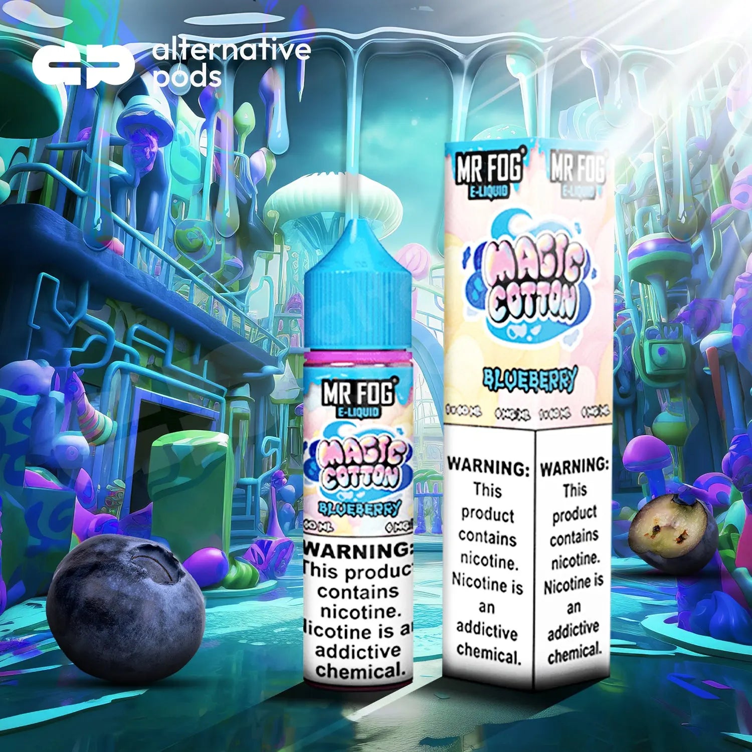 MR FOG E-LIQUID BUBBLE GANG 60ML MR FOG E-LIQUID BUBBLE GANG 60ML