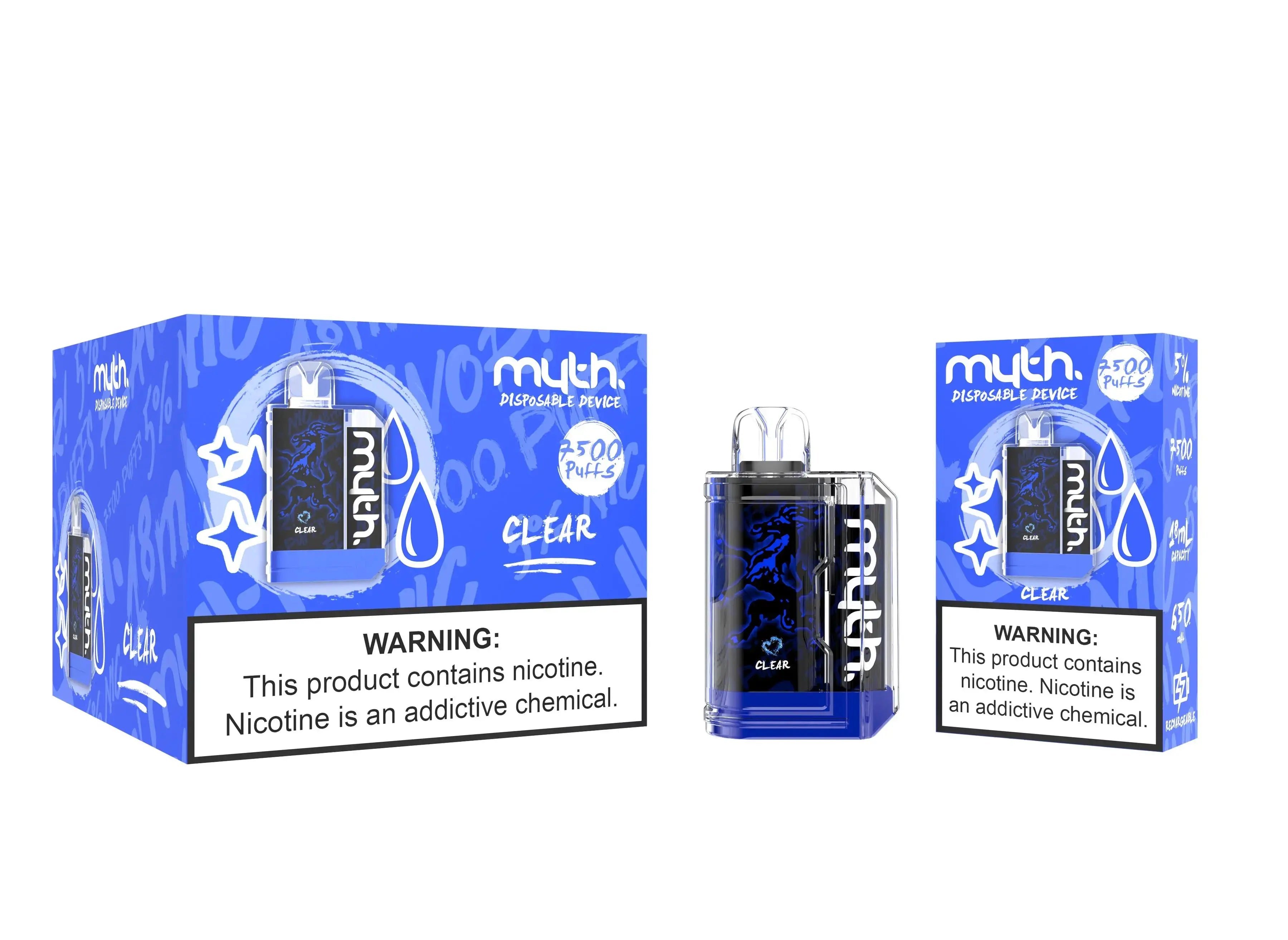 MYTH 7500 DISPOSABLE VAPE MYTH 7500 DISPOSABLE VAPE