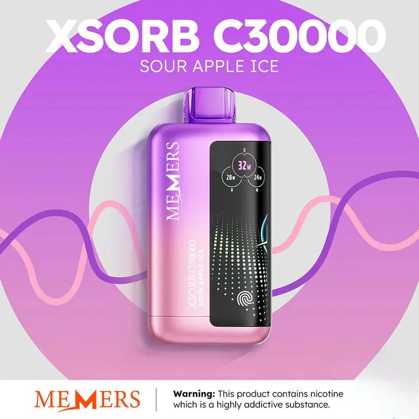 Memers Xsorb C30000 Disposable Vape Memers Xsorb C30000 Disposable Vape