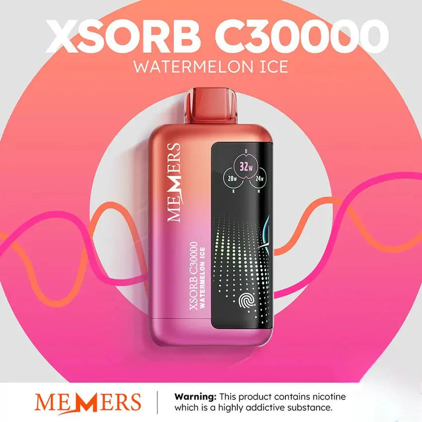 Memers Xsorb C30000 Disposable Vape Memers Xsorb C30000 Disposable Vape