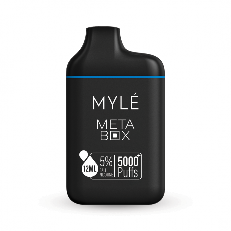 Myle Meta Box 5000 Disposable - Iced Blue Razz