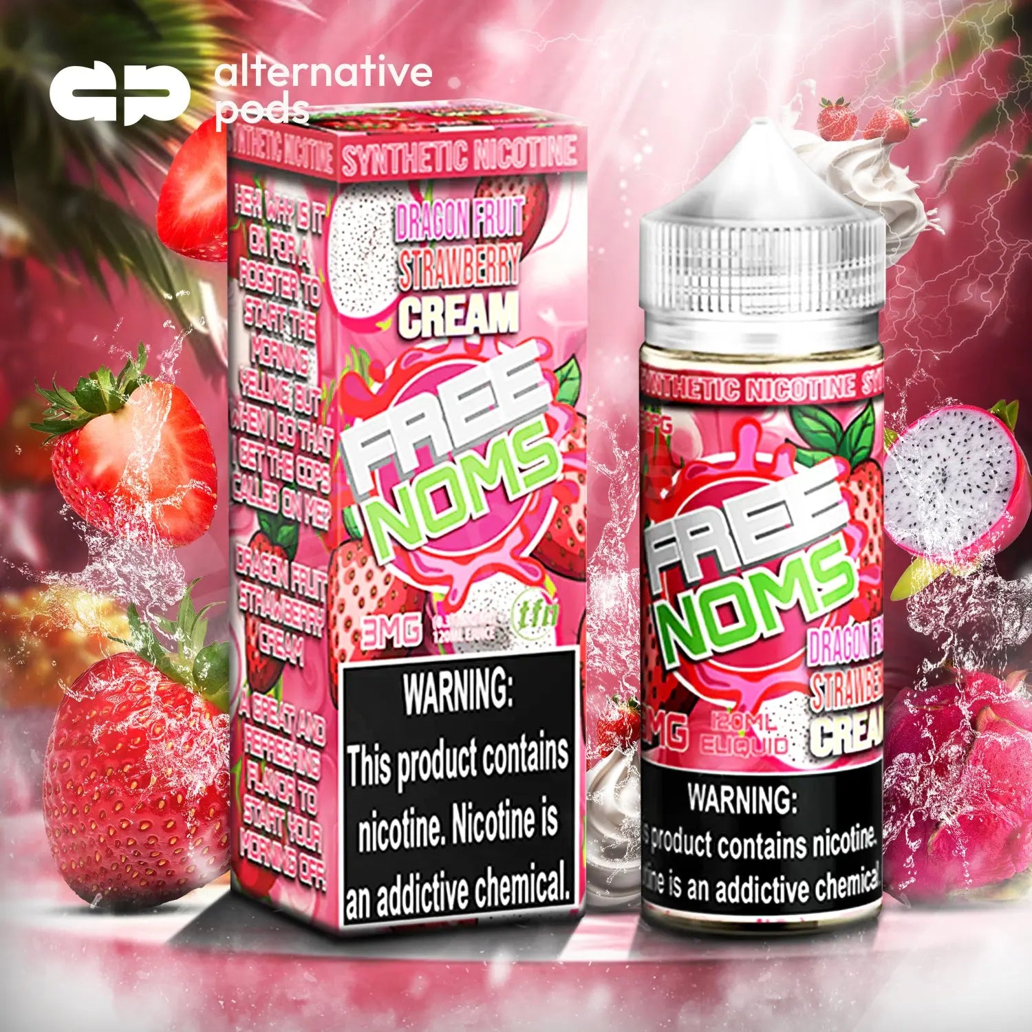 Nomenon Free Noms Tobacco Free Nicotine E-Liquid 120ML Nomenon Free Noms Tobacco Free Nicotine E-Liquid 120ML