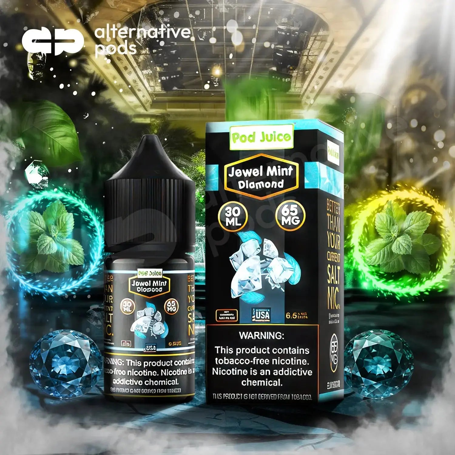 Pod Juice BOLD Synthetic Nicotine Salt E-Liquid 30ML. Pod Juice BOLD Synthetic Nicotine Salt E-Liquid 30ML.