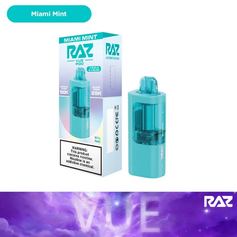 RAZ VUE 50K Disposable Pod | 50,000 Puffs Replacement Pod RAZ VUE 50K Disposable Pod | 50,000 Puffs Replacement Pod