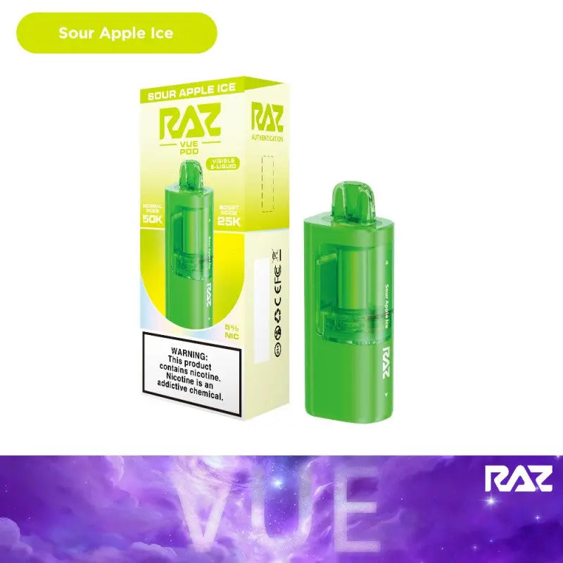 RAZ VUE 50K Disposable Pod | 50,000 Puffs Replacement Pod RAZ VUE 50K Disposable Pod | 50,000 Puffs Replacement Pod