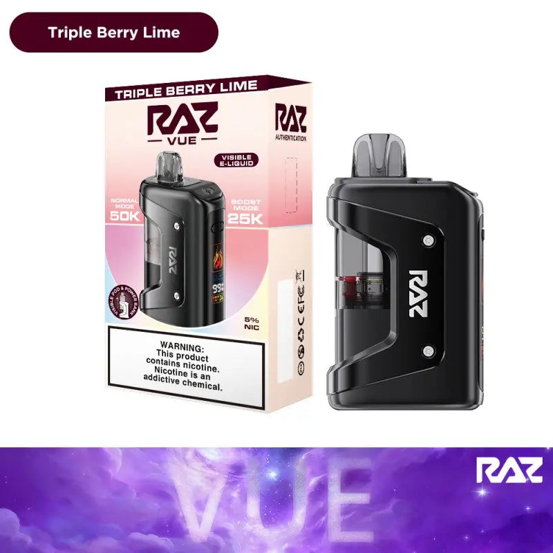 RAZ VUE 50K Disposable Vape | 50000 Puffs & Flavors - Alternativepods RAZ VUE 50K Disposable Vape | 50000 Puffs & Flavors - Alternativepods