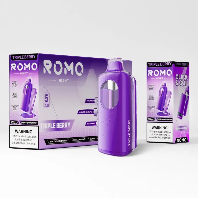 ROMO Hex 50K Disposable Pod Kit ROMO Hex 50K Disposable Pod Kit