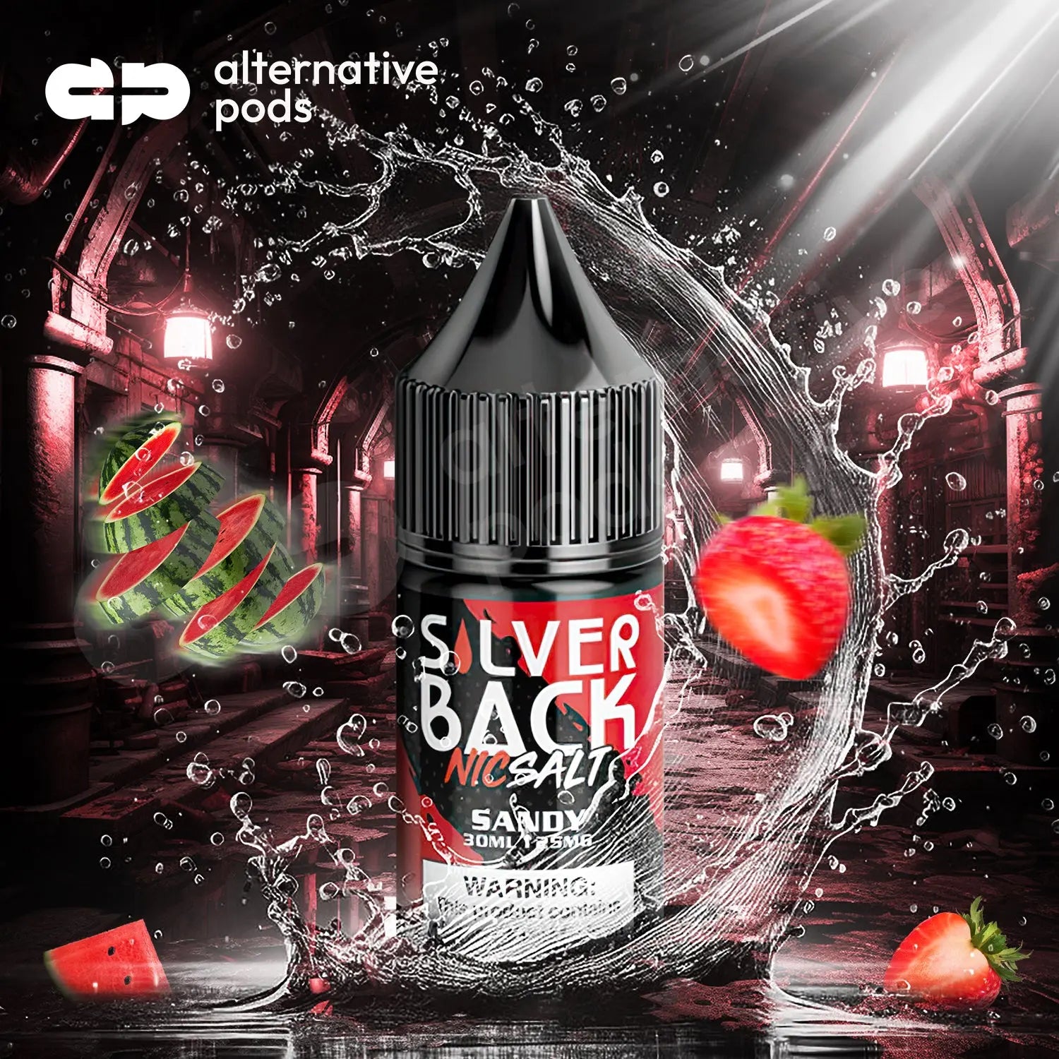SilverBack Juice Co. Nic Salt Synthetic Nicotine Salt E-Liquid 30ML - AlternativePods SilverBack Juice Co. Nic Salt Synthetic Nicotine Salt E-Liquid 30ML - AlternativePods