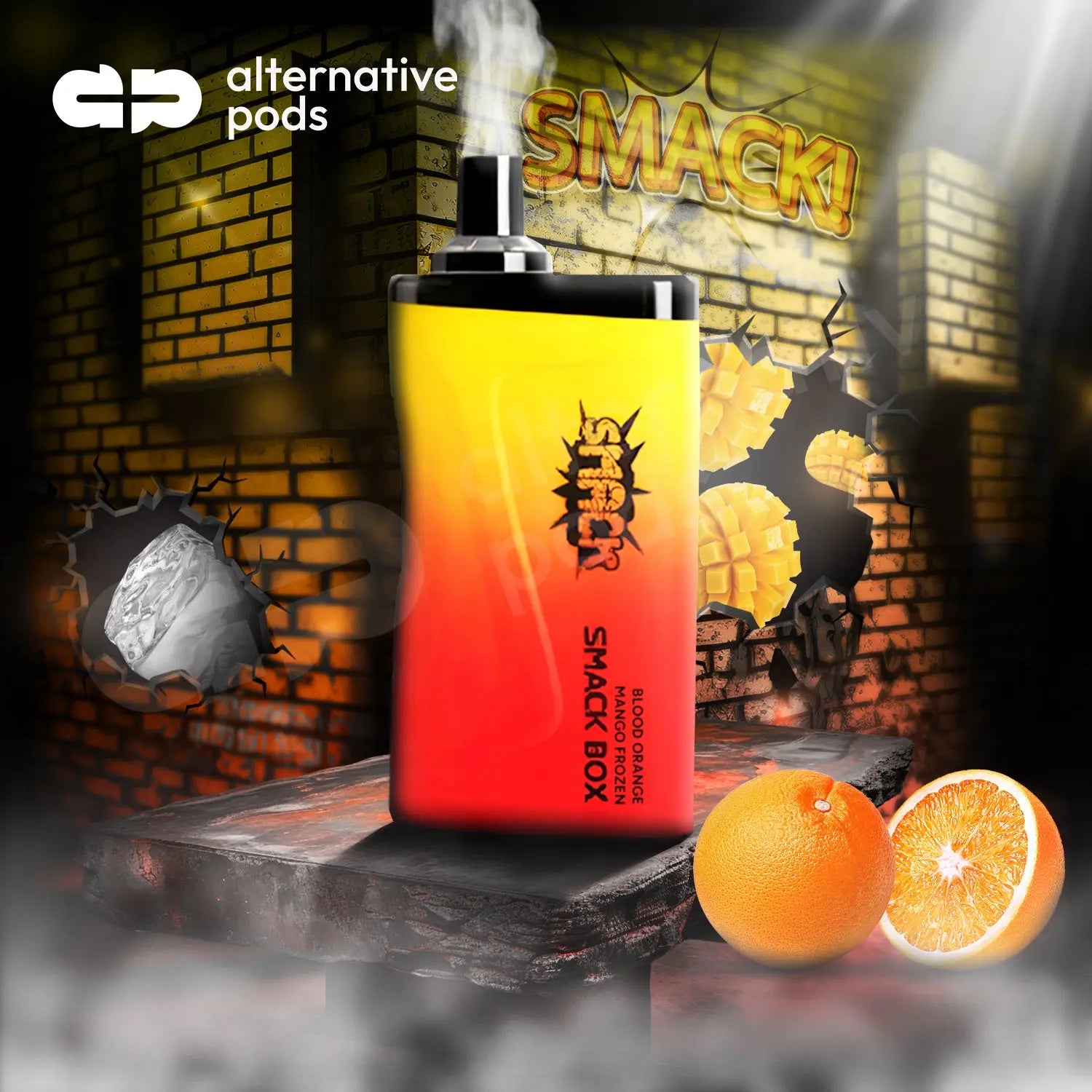 orange flavored disposable vape Smack Box 5000 Puffs Disposable Vape $4.99