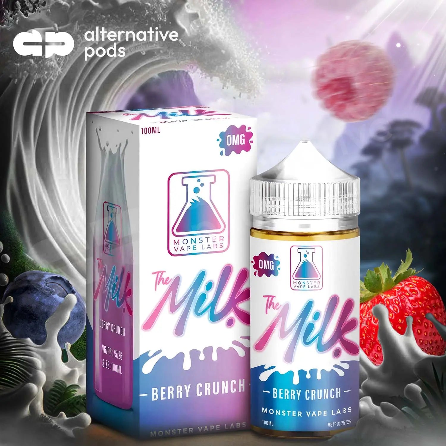 The Milk Synthetic E-Liquid By Monster Vape Labs 100ML The Milk Synthetic E-Liquid By Monster Vape Labs 100ML