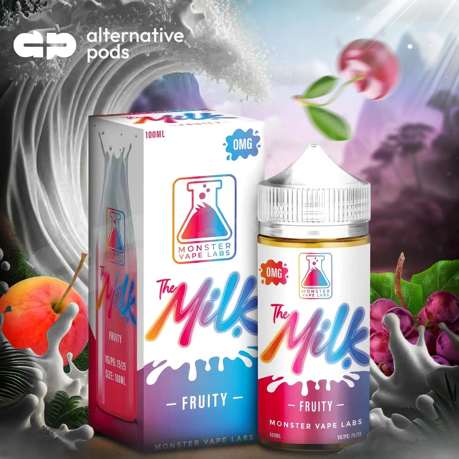 The Milk Synthetic E-Liquid By Monster Vape Labs 100ML The Milk Synthetic E-Liquid By Monster Vape Labs 100ML