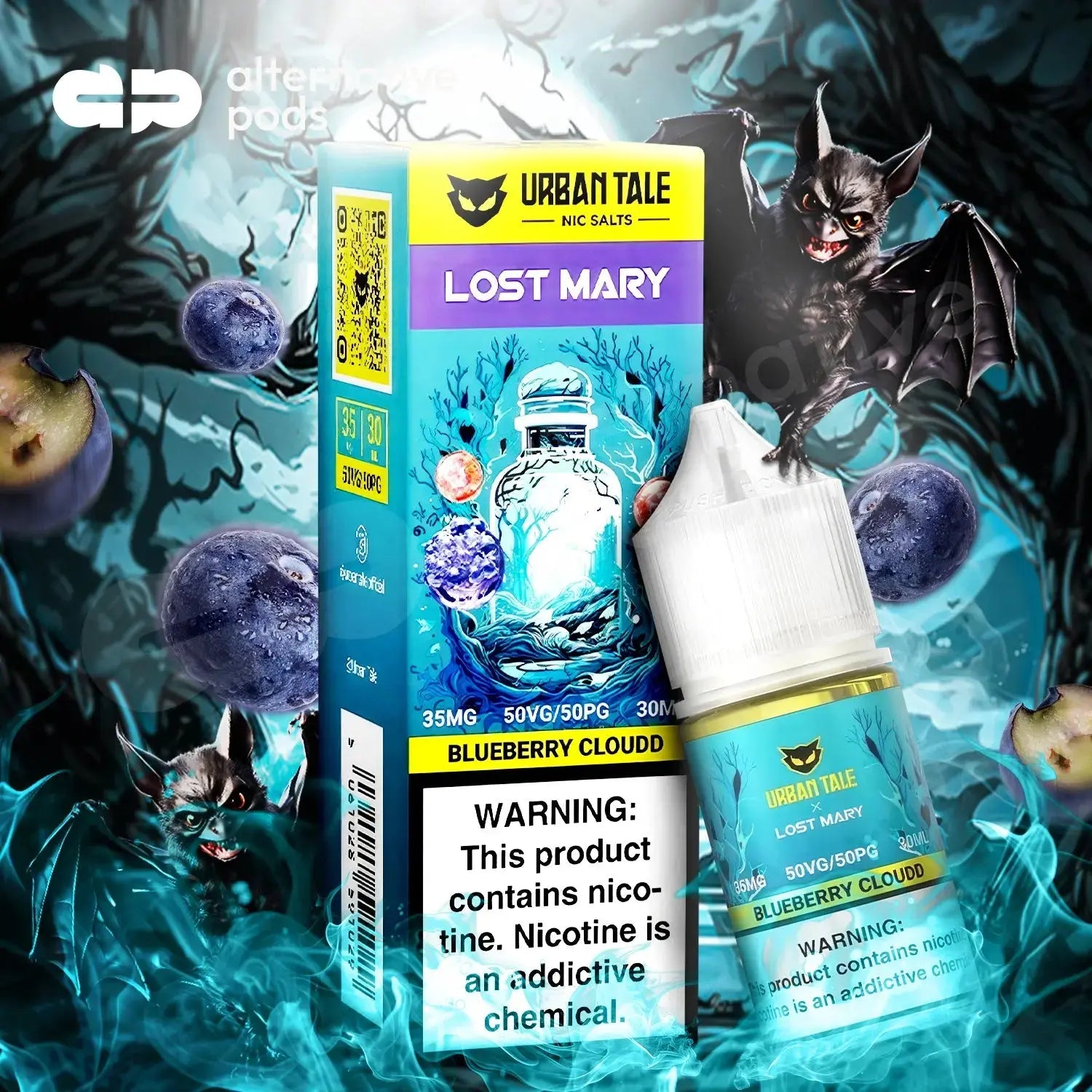 Urban Tale Salt by Lost Mary 30ml Urban Tale Salt by Lost Mary 30ml