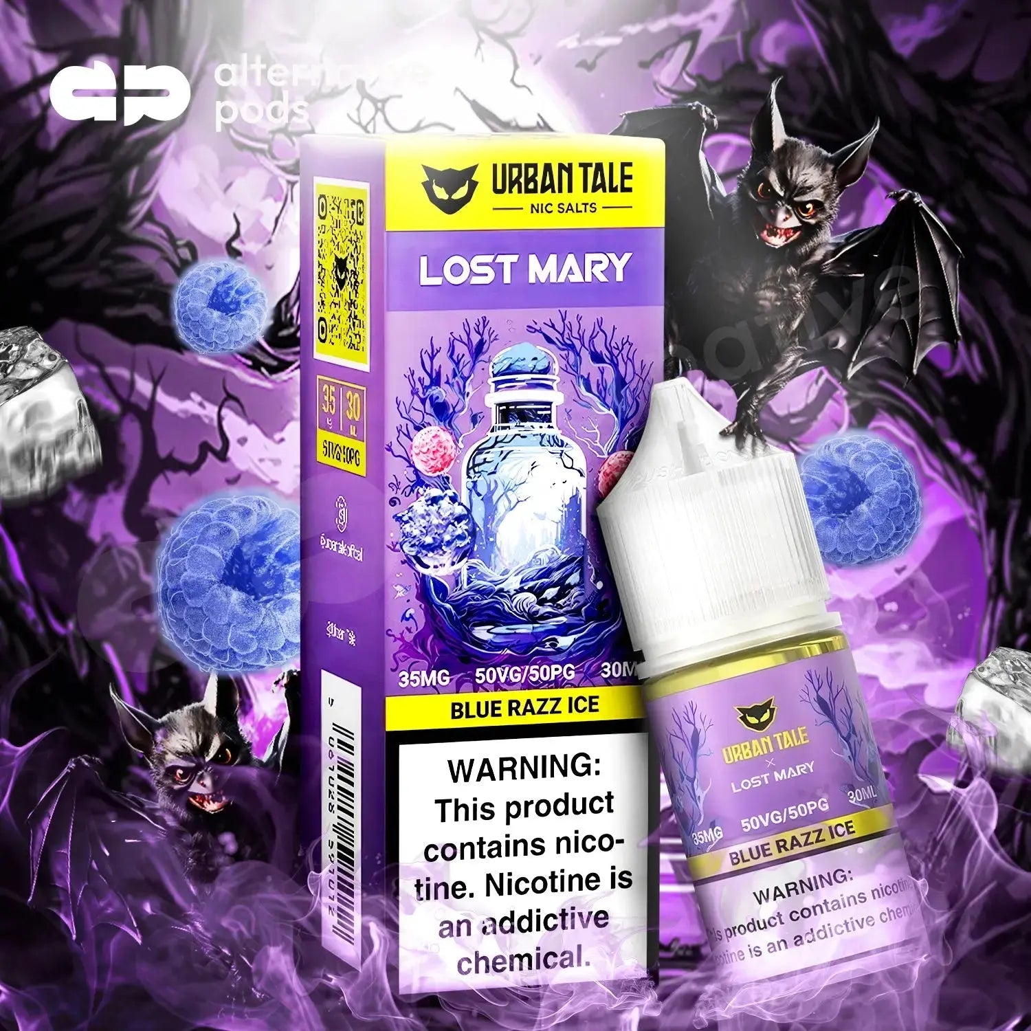 Urban Tale Salt by Lost Mary 30ml Urban Tale Salt by Lost Mary 30ml
