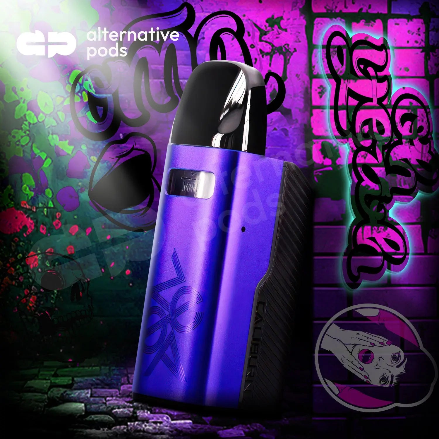 Uwell Caliburn GZ2 850mAh Pod System Starter Kit With Refillable 2ML C Uwell Caliburn GZ2 850mAh Pod System Starter Kit With Refillable 2ML C