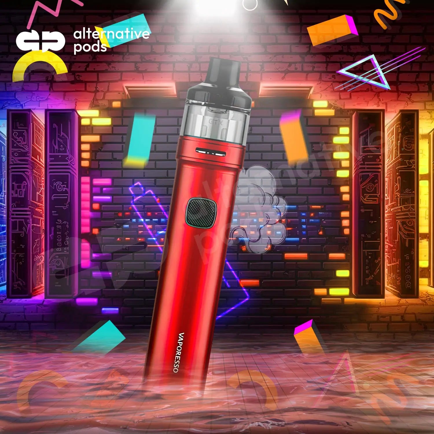 Vaporesso GTX Go 80 3000mAh Pod System Starter Kit With Refillable 5ML Vaporesso GTX Go 80 3000mAh Pod System Starter Kit With Refillable 5ML