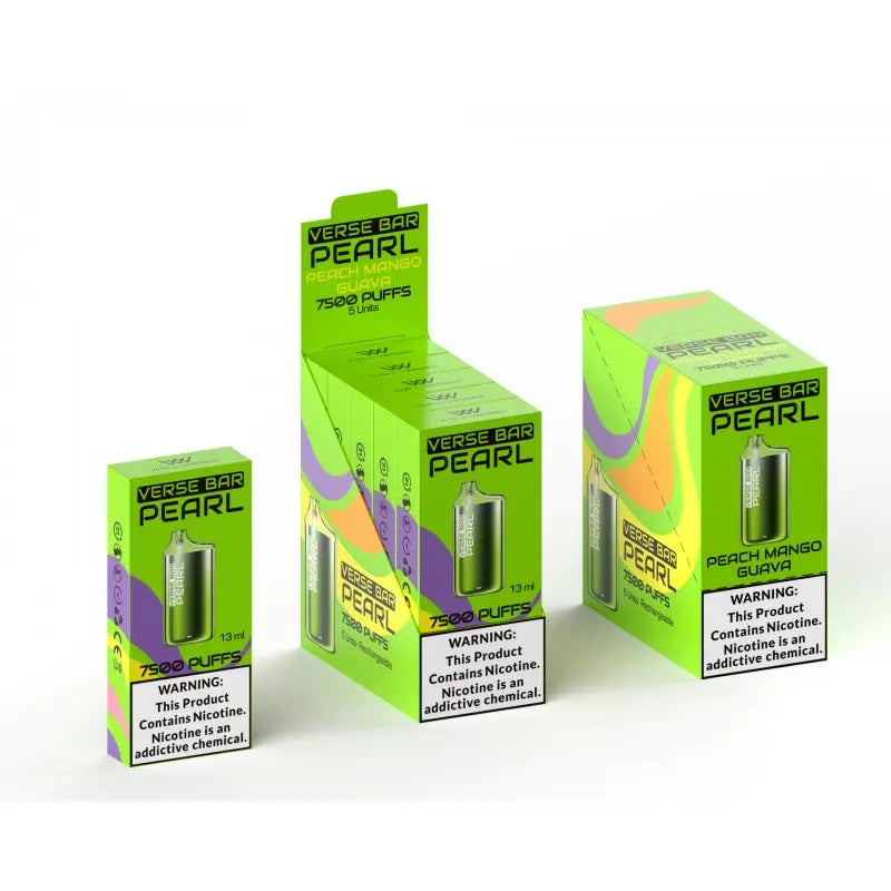 Verse Bar Pearl 7500 Disposable Vape 5% Verse Bar Pearl 7500 Disposable Vape 5%