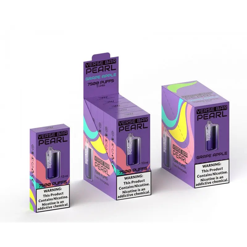 Verse Bar Pearl 7500 Disposable Vape 5% Verse Bar Pearl 7500 Disposable Vape 5%