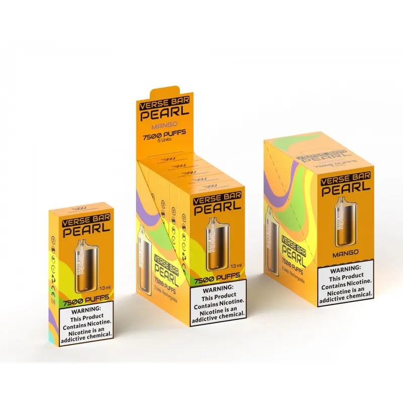 Verse Bar Pearl 7500 Disposable Vape 5% Verse Bar Pearl 7500 Disposable Vape 5%