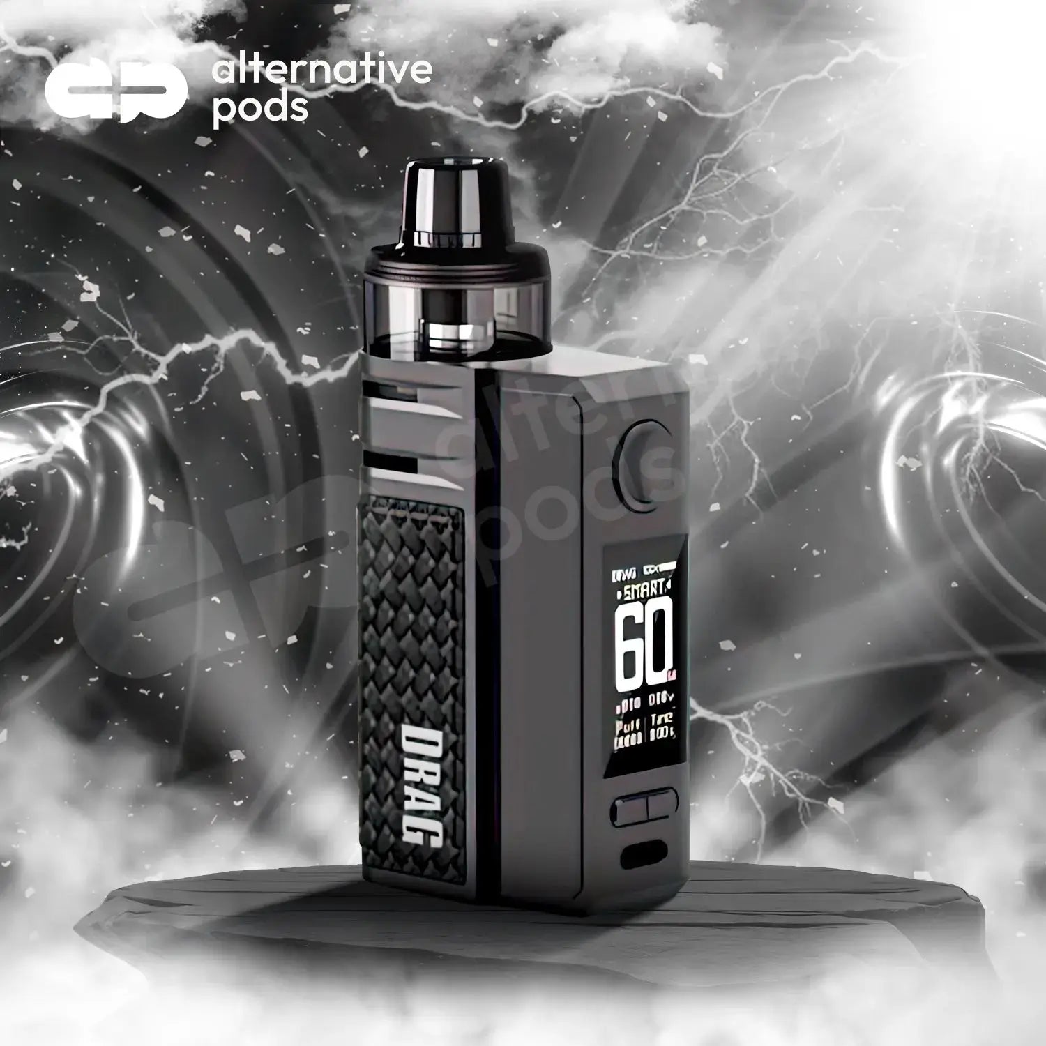 VooPoo DRAG E60 2550mAh Pod System Starter Kit With Refillable 4.5ML P VooPoo DRAG E60 2550mAh Pod System Starter Kit With Refillable 4.5ML P