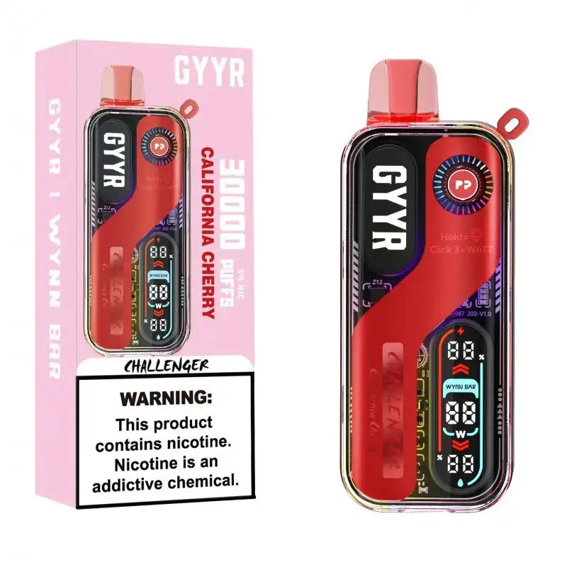Wynn Bar x GYYR Challenger 30K | Disposable Vape 5% Wynn Bar x GYYR Challenger 30K | Disposable Vape 5%